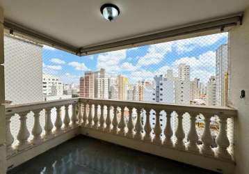 Apartamento com 3 quartos para alugar na rua conceição, 514, cambuí, campinas, 186 m2 por r$ 3.200