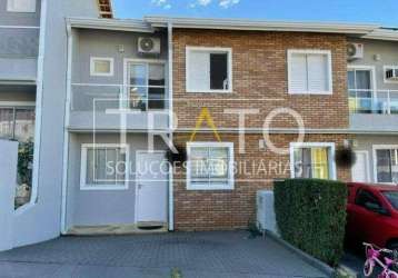 Casa em condomínio fechado com 3 quartos à venda na rua professor luiz de pádua, 63, parque rural fazenda santa cândida, campinas, 90 m2 por r$ 640.000