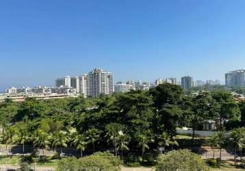 Venda - flat com 2 suítes - barra da tijuca - condomínio mediterrâneo