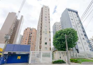 Apartamento com 1 quarto à venda na rua marechal josé bernardino bormann, 1346, bigorrilho, curitiba, 39 m2 por r$ 340.000