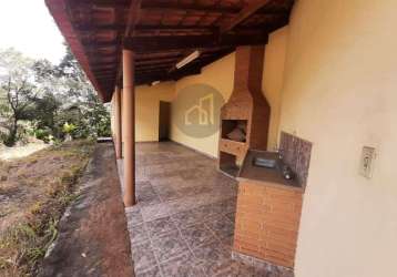 Chácara / sítio com 2 quartos para alugar na alameda poços de caldas, 341, laranjeiras de caldas, caldas, 2400 m2 por r$ 1.500