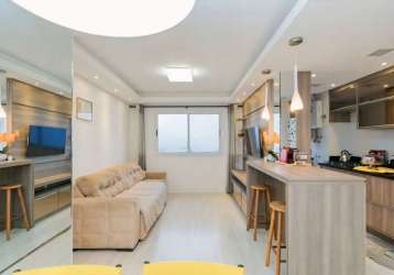 Apartamento com 2 quartos  à venda, 54.23 m2 por r$449000.00  - novo mundo - curitiba/pr