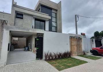 Sobrado com 3 quartos  à venda, 146.95 m2 por r$1070000.00  - hauer - curitiba/pr