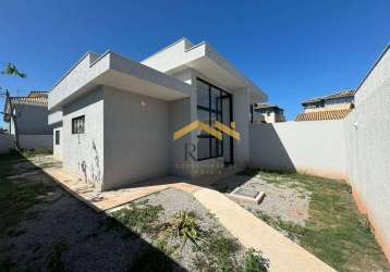 Casa com 3 dormitórios à venda, 72 m² por r$ 380.000,00 - enseada das gaivotas - rio das ostras/rj