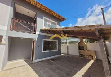 Casa com 2 dormitórios à venda, 85 m² por r$ 340.000 - jardim mariléa - rio das ostras/rj