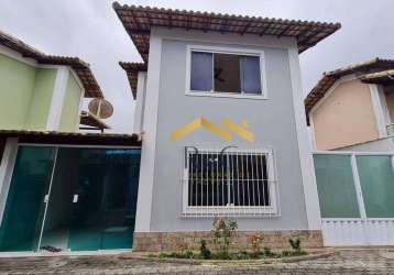 Casa com 2 dormitórios à venda, 86 m² por r$ 280.000,00 - cidade beira mar - rio das ostras/rj