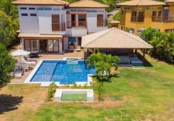 Quintas de sauípe laguna - costa de sauípe casa alto padrão porteira fechada 4 suítes 2.600.000,00