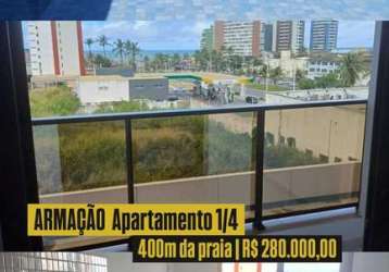 Armação smart vista mar apartamento 1/4 27m²