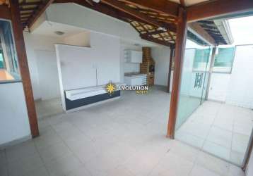 Cobertura com 2 quartos à venda na beco central, 1251, jardim leblon, belo horizonte por r$ 350.000