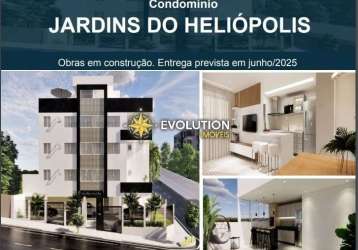 Apartamento com 2 quartos à venda na rua josé antenor, 305, heliópolis, belo horizonte por r$ 390.100