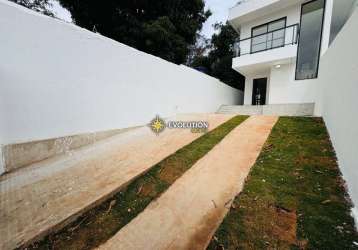 Casa com 3 quartos à venda na rua doutor afonso dutra nicácio, 100, santa branca, belo horizonte por r$ 1.246.000