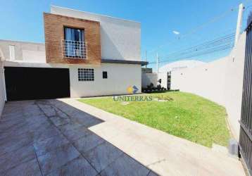 Sobrado com 3 dormitórios à venda, 90 m² por r$ 420.000,00 - campo pequeno - colombo/pr