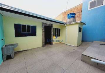 Casa com 1 dormitório para alugar, 40 m² por r$ 800/mês - maracanã - colombo/pr