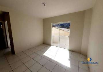 Apartamento com 2 dormitórios para alugar, 49 m² por r$ 1.300/mês - maracanã - colombo/pr