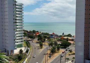 Espetacular cobertura duplex com vista mar e piscina aquecida no coração de ponta negra!