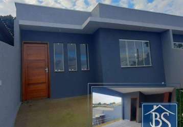 Casa com 3 dormitórios à venda, 80 m² por r$ 294.900,00 - arruda - colombo/pr