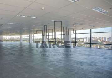 Conjunto comercial de alto padrão na marginal pinheiros - sp com 600m²