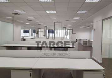 Conjunto comercial/sala mobiliado para alugar, 1.302m² - aphaville