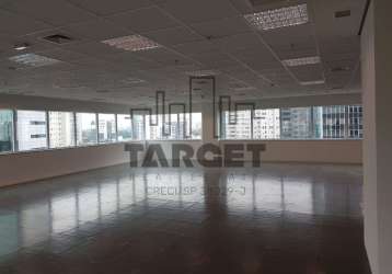 Conjunto comercial de 245 m² na região da faria lima - locação!