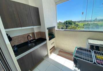 Apartamento com 02 quartos, 01 suíte, varanda gourmet, próximo à estrada velha taubaté/tremembe