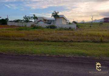 Terreno em condomínio à venda em condomínio village da serra, tremembé - sp