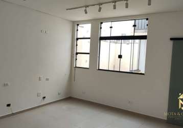 Sala para alugar, 33 m² por r$ 1.620/mês - jardim maria augusta - taubaté/sp