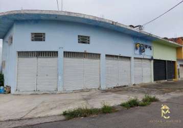 Galpão para alugar em residencial estoril, taubaté - sp