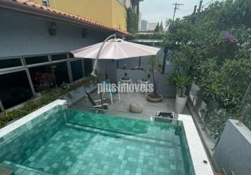 Linda e ampla casa com piscina na vila sônia - segurança 24 horas - 219 m2