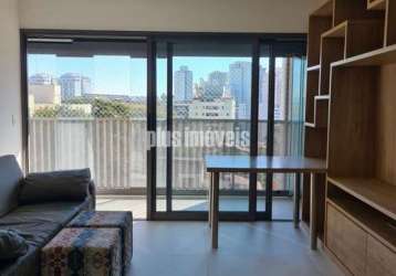 Apartamento mobiliado com 118,495m² no total - vila madalena