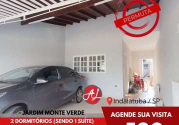 Casa a venda com edícula - jardim monte verde - indaiatuba - sp!