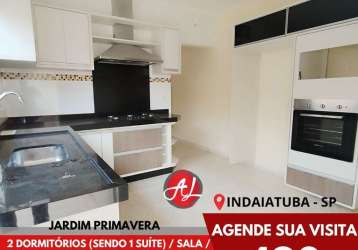 Casa térrea 2 dormitórios a venda - jardim primavera - indaiatuba - sp!