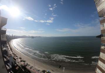 Lindo apartamento frente mar com vista paradisíaca da praia de balneário camboriú-sc