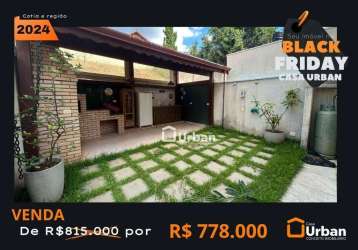 Casa com 3 dormitórios, 140 m² - venda por r$ 778.000,00 ou aluguel por r$ 5.710,00/mês - granja viana - nova vianna - cotia/sp