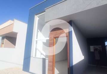 Casa com 2 dormitórios à venda, 78 m² por r$ 460.000 - guaratiba - maricá/rj