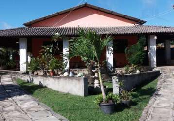 Casa para venda em entre rios, porto sauípe, 3 dormitórios, 2 banheiros, 6 vagas