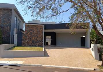 Casa térrea moderna com 4 suítes e piscina, alto padrão em condomínio - ribeirão preto