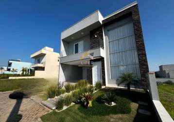 Casa em condomínio fechado com 3 quartos à venda na sete, 641, residencial parque bela vista, monte mor, 304 m2 por r$ 1.590.000