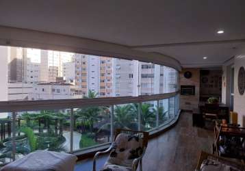 Apartamento alto padrão, 204 m², 4 dormitórios, varanda gourmet, embaré.  ‌