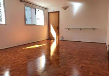 Apartamento para locação e venda com 3 dormitórios 1 suite 105m²  moema