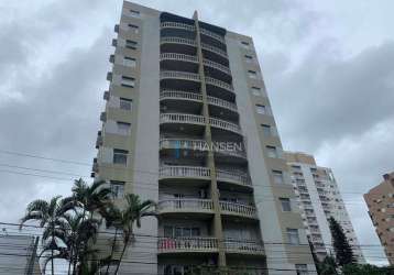 Apartamento mobiliado com 2 dormitórios para alugar, 86 m² por r$ 3.664/mês - centro - joinville/sc