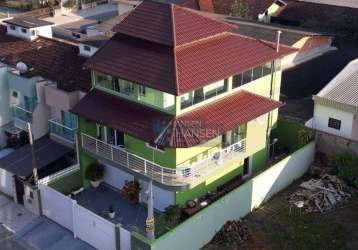 Sobrado com 3 dormitórios sendo 1 suíte  à venda, 260 m² por r$ 850.000 - santo antônio - joinville/sc