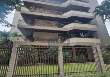 Apartamento com 4 suítes  à venda, 361 m² por r$ 1.690.000 - anita garibaldi - joinville/sc