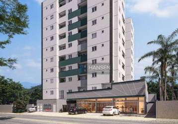 Apartamento com 1 suíte + 1  dormitório  à venda, 53 m² por r$ 369.000 - glória - joinville/sc