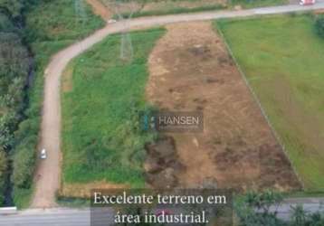 Terreno industrial - 6585 m² por r$ 3.500.000 - zona industrial norte - joinville/sc