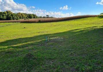 Terreno à venda, 3527 m² por r$ 980.000,00 - belo horizonte - campo alegre/sc