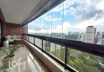 Apartamento com 4 quartos à venda na doutor oscar monteiro de barros, 400, vila andrade, são paulo por r$ 1.491.500