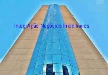 Conjunto comercial 35m², 01 banheiro e 01 vaga na garagem.  condomínio com recepção e segurança 24hrs.  excelente localização