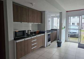 Apartamento com 2 quartos à venda na estrada passo do carvalho, 781, santa cruz, gravataí, 50 m2 por r$ 190.000