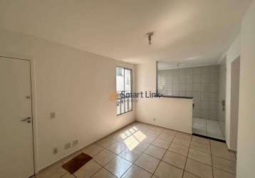 Apartamento com 2 quartos à venda na rua pastor mamélio ferreira, 55, camargos, belo horizonte, 44 m2 por r$ 195.000