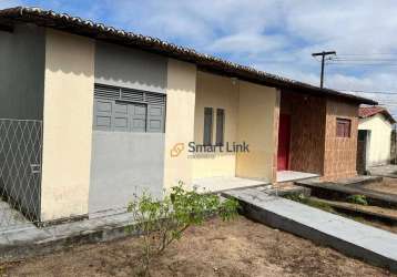 Casa em condomínio fechado com 2 quartos à venda na rua tocantins, 250, vilar, macaíba, 60 m2 por r$ 79.000